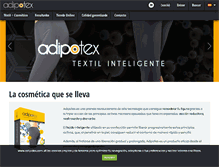 Tablet Screenshot of adipotex.com
